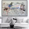 LOVE INTERSECTION | Oil And Acrylic Painting in Paintings by shane bowden. Item made of canvas & synthetic