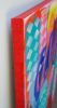 A Carnival in my Mind | Mixed Media in Paintings by Paula Saslow, Copper Rose Art. Item made of canvas