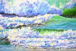 Sea adventure 6. | Oil And Acrylic Painting in Paintings by IRYNA KASTSOVA. Item made of canvas works with coastal & mediterranean style