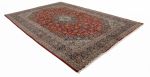 Semi Antique Red 10' x 14' 5" Traditional Kashan Persian Rug | Area Rug in Rugs by Magic Rugs. Item composed of wool