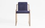 Famed Chair | Accent Chair in Chairs by LAGU. Item composed of brass
