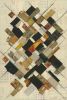 Big Whiskey | Mixed Media by Glen Gauthier. Item made of canvas & paper compatible with mid century modern and contemporary style