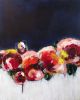 Abstract Floral Commission | Mixed Media by Elisa Gomez Art | Laurelwood House in West Lake Hills. Item made of synthetic