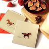 Coaster Set — Wild Horse | Tableware by 204 Haus Crafters. Item made of wood works with boho & country & farmhouse style