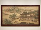 Hand-Painted Silk Scroll Song Gongbi Li Bai Poem Art | Oil And Acrylic Painting in Paintings by Dynasty Artisan. Item composed of wood & fabric compatible with contemporary and eclectic & maximalism style