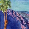 Santa Rosa Palm | Mixed Media in Paintings by Catherine Twomey