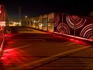 Interurban Trail Bridges | Public Sculptures by Vicki Scuri SiteWorks | Aurora Avenue at 151st Street & 160th Street, Shoreline, WA in Shoreline. Item composed of concrete