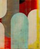 Traffic Full Color Red | Oil And Acrylic Painting in Paintings by Ronald Hunter. Item made of canvas compatible with modern style
