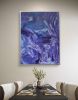 Abstract Art " Source Purple " | Oil And Acrylic Painting in Paintings by Patricia Askew/Soufullvisions. Item made of paper