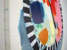 Talk a Lot More | Oil And Acrylic Painting in Paintings by Claire Desjardins. Item made of canvas with synthetic
