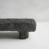 Medium Shelf Riser in Textured Stone Grey Concrete | Decorative Tray in Decorative Objects by Carolyn Powers Designs. Item made of concrete compatible with minimalism and contemporary style