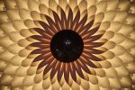 Sun in Bamboo | Wall Sculpture in Wall Hangings by Edward Linacre