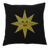Star Pillow Cover | Pillows by Molly Fitzpatrick. Item composed of cotton