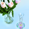 Palm Beach Acrylic Coasters set of 4, Colorful Bar Cart | Tableware by Jeanne Player Fine Art. Item works with boho & eclectic & maximalism style