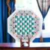 Marble chess table for home, Marble chess table for gift | Side Table in Tables by Innovative Home Decors. Item composed of marble