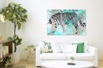 Siberian Tiger III | Oil And Acrylic Painting in Paintings by Irena Orlov. Item composed of canvas