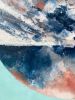 Pink Sky (Encaustic) | Oil And Acrylic Painting in Paintings by Caylin Rose Janet. Item made of wood with synthetic