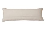 Terra Stripe Lumbar Pillow | Pillows by Casa Amarosa. Item made of cotton