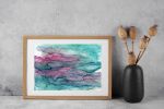 connecting to the magic | abstract original art | Watercolor Painting in Paintings by Megan Spindler. Item composed of paper