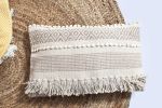 Harper Artisanal Handloom Weave Pillow Cover_ | Cushion in Pillows by Humanity Centred Designs. Item made of cotton works with boho & minimalism style