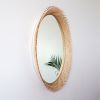 Mooda Mirror Oval 28 | Decorative Objects by INDO-. Item composed of wood and glass