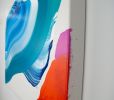 Vav 02 | Oil And Acrylic Painting in Paintings by Claire Desjardins. Item made of canvas