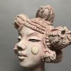 Chicken Pose (ceramic sculpture) | Sculptures by Jenny Chan. Item made of ceramic