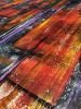 Urban Bliss | Oil And Acrylic Painting in Paintings by Tim Kim Design. Item made of wood works with urban style