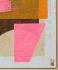 Fractured fallen orange pink brown | Oil And Acrylic Painting in Paintings by Ronald Hunter. Item made of canvas works with minimalism & contemporary style