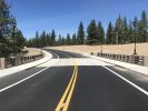 Discovery West Neighborhood inlaid bridge logos | Architecture by Rochelle Rose Schueler - Wild Rose Artworks LLC