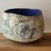 Handmade Hand-Painted Decorative Bowl | Dinnerware by cursive m ceramics. Item composed of ceramic