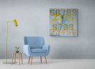 Past Numbers | Oil And Acrylic Painting in Paintings by Chris Baumgartner-artist. Item made of canvas & synthetic