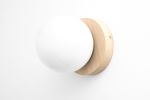 Beech Wood Lamp - Minimalist Sconce - Model No. 5719 | Sconces by Peared Creation