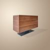 CONNERY Chest of drawers | Storage by Ivar London | Custom. Item made of oak wood with bronze works with contemporary & eclectic & maximalism style