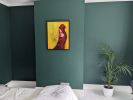 Tu Solo Tu | Oil And Acrylic Painting in Paintings by Niki J Sands. Item made of canvas & synthetic