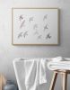 Birds in Flight No. 6 : Original Watercolor Painting | Paintings by Elizabeth Becker. Item composed of paper in minimalism or contemporary style