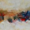‘Grateful’ (Abstract Series - In Neutral) | Oil And Acrylic Painting in Paintings by Connie O’Connor. Item made of canvas with synthetic