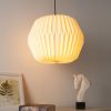 Tabla Origami Pendant | Pendants by FIG Living. Item made of paper compatible with minimalism and japandi style
