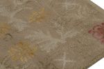 Rug & Kilim’s Spanish European Square Rug with Floral | Area Rug in Rugs by Rug and Kilim