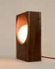 Modern Table Lamp | Lamps by La Loupe. Item composed of walnut