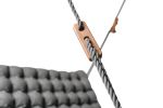 Vikos Double | Swing Chair in Chairs by Linda Vrňáková. Item composed of cotton and metal