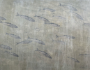 In The Quiet Pull of Tide | Oil And Acrylic Painting in Paintings by Hannah Yanetsko. Item in contemporary or coastal style