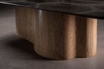 024 Dining Table | Tables by Aeterna Furniture. Item composed of oak wood and marble in modern style