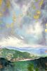 Brilliant Mountains | Oil And Acrylic Painting in Paintings by Catherine Twomey. Item in contemporary or modern style