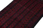 Vintage Baluch Afghan rug in Red, Blue & Black Patterns | Area Rug in Rugs by Rug and Kilim. Item made of wool