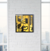 Transfigure #22 Yellow (wall hanging) | Wall Sculpture in Wall Hangings by GREG MUELLER. Item composed of aluminum compatible with contemporary and industrial style