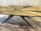 Butterfly Dining Table | Tables by Pryor Callaway Art and Design | Brooklyn in Brooklyn. Item composed of brass and synthetic