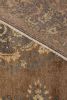 Hand-Knotted Vintage Sivas Rug in Beige-Brown with Medallion | Area Rug in Rugs by Rug and Kilim