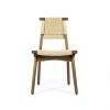Rian Bullhorn Chair, Hardwood, Woven Danish Cord | Dining Chair in Chairs by Semigood Design. Item made of wood & synthetic