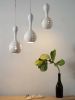 'Forget Me Not' Lamp | Pendants by AKETEKETE. Item composed of wood in boho or country & farmhouse style